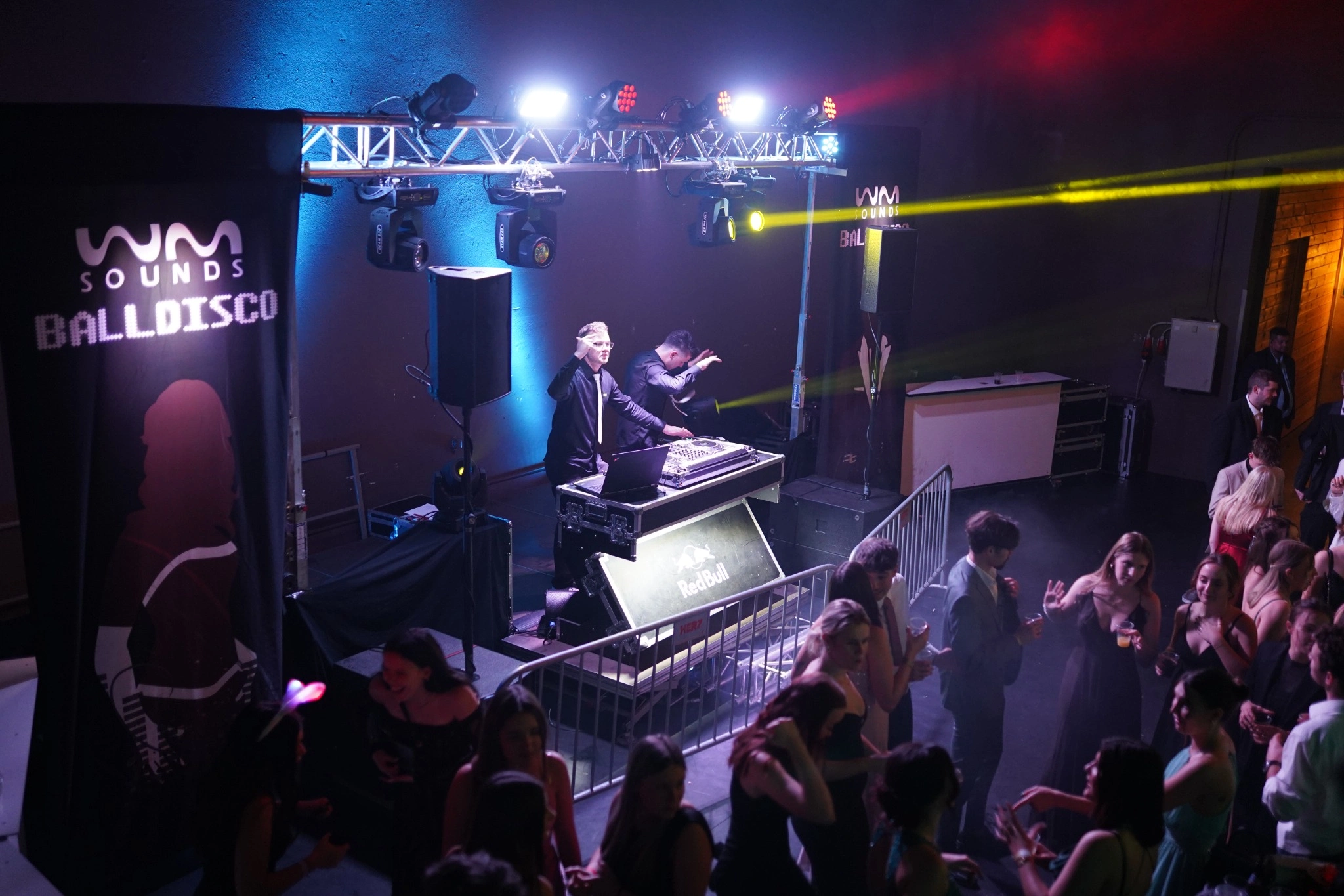 WM Sounds Balldisco bei einem Maturaball